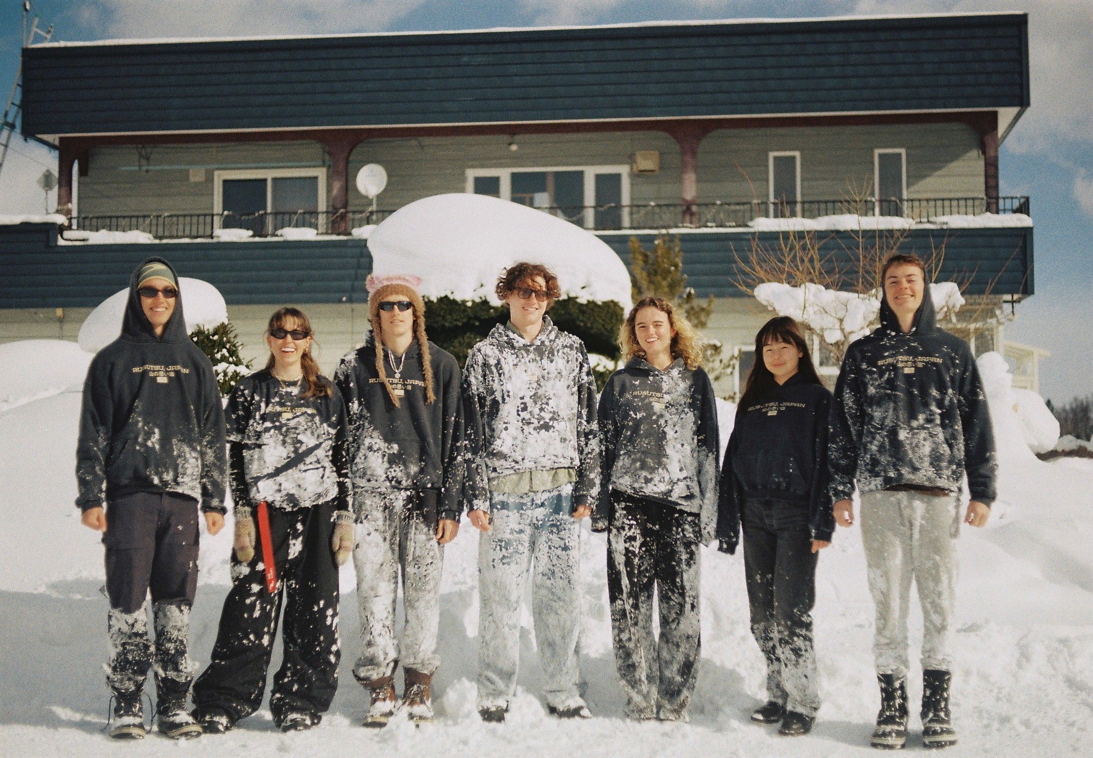 Friends at the Lodge